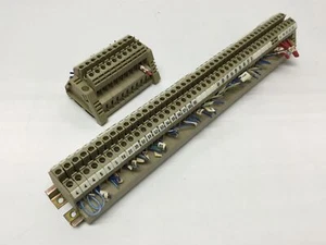 Lot of 55 Conta Clip RK1.5-4 Screw Connection Terminal Blocks 300V 34A on DIN - Picture 1 of 3