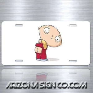 Stewie Griffin Show Family Guy Aluminium Replik Requisite Nummernschild Anhänger - Bild 1 von 6