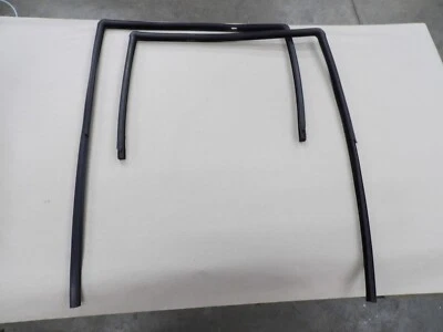 PAR de canales de funcionamiento de vidrio para ventana de puerta trasera derecha izquierda Jeep Cherokee XJ 1997-2001 Foto 1 de 4