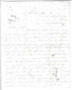 Jack London Charmian London Autograph Letter signed by Captain Willard 1st 1869 - Picture 1 of 2
