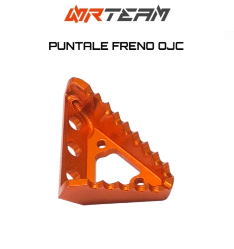 PF01A OJC Puntale Pedale Freno Maggiorato CNC KTM 144 SX 08 arancione Foto 1 de 1