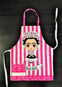 Frida Kahlo Apron Mexican Apron Cooking Apron with a Pocket Chef Apron Unisex - Picture 1 of 3