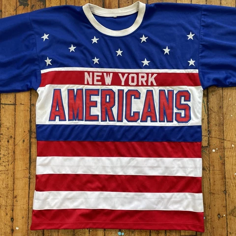 Vintage NEW YORK AMERICANS John Tavares #91 NHL Heritage Sweater / Hockey Jersey Cover