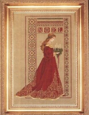 SCHEMA A PUNTO CROCE NATALE CELTICO DMC CROSS STITCH CHRISTMAS CELTIC NOEL USB - Image 1 of 4