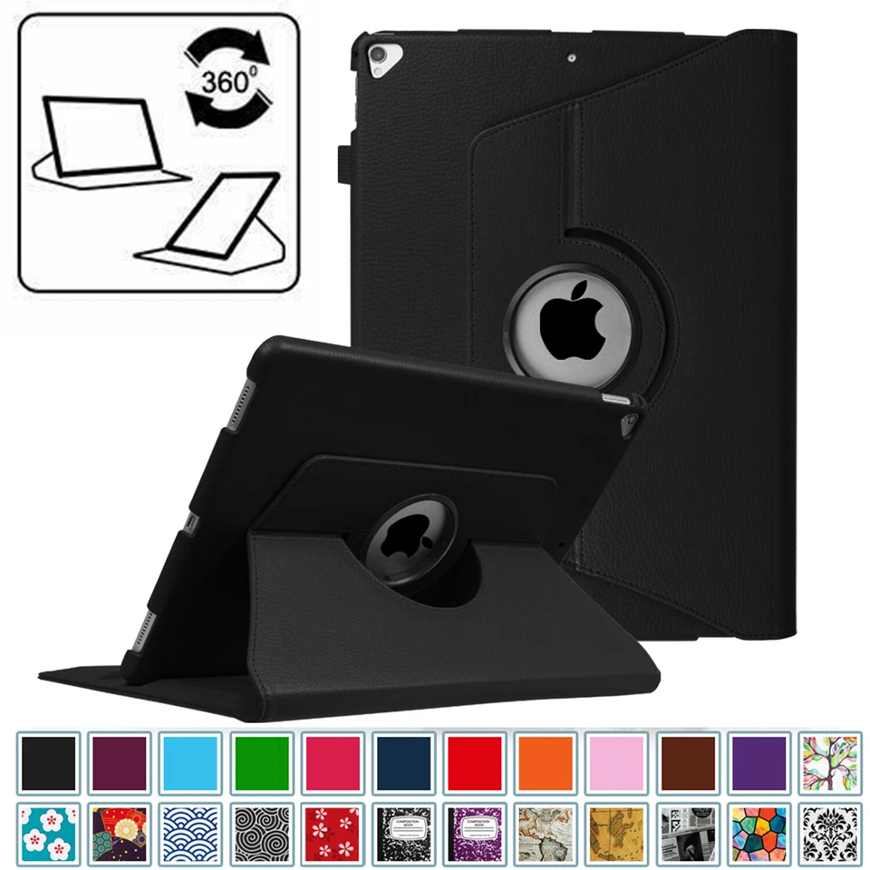 Fintie Rotating Case for 12.9'' iPad Pro 2nd /1st Gen A1584/ A1652/ A1670/ A1671 - Image 1 of 4
