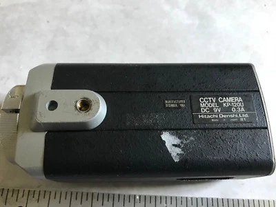 CÁMARA CCTV HITACHI DENSHI KP-120U TODO ESTADO SÓLIDO DC 9V 0.3A,EQ Foto 1 de 3