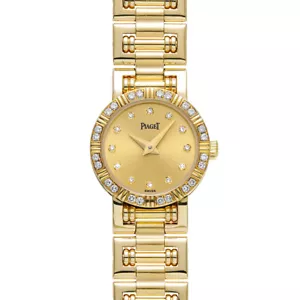 PIAGET Mini dancer Champagne/diamond Ladies Watches quartz Used Ginzo - Picture 1 of 5