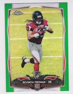 2014 Topps Chrome Green Refractor RC Rookie #216 Devonta Feeman Atlanta Falcons - Bild 1 von 2