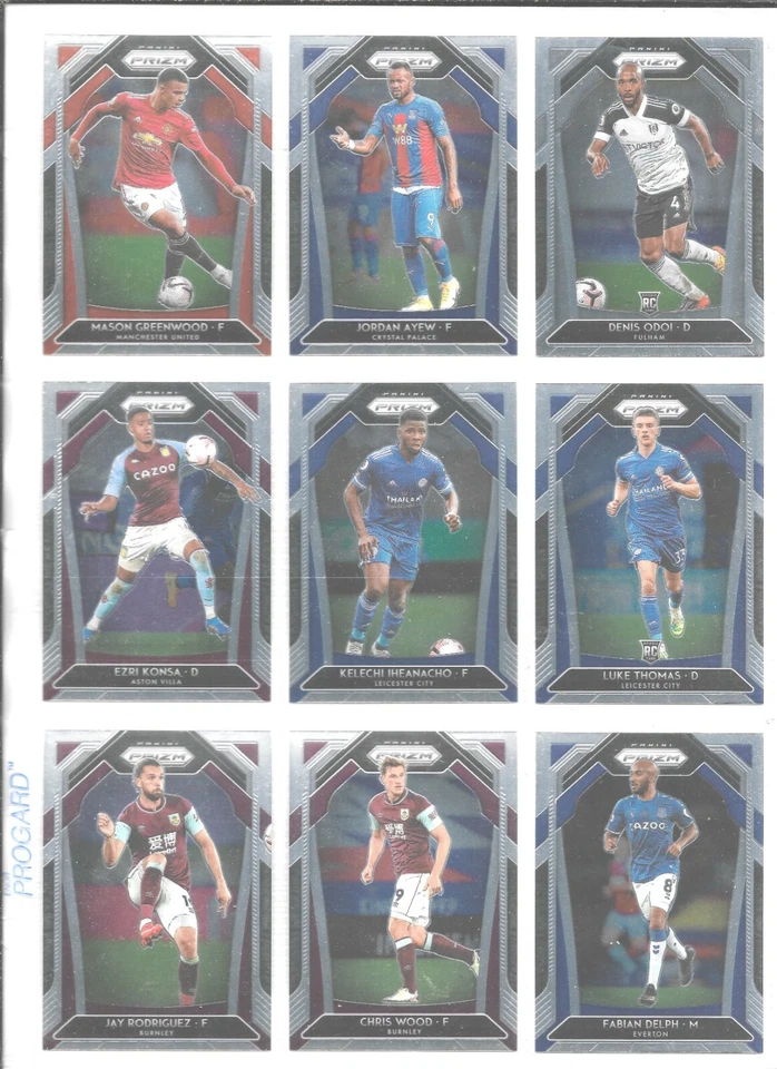 KELECHI IHEANACHO LEICETER 2020-21 PANINI PRIZM PREMIER LEAGUE BASE #135 - Image 1 of 1