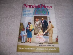Nutshell News for complete miniatures hobbyist Magazine April 1992 dollhouse - Picture 1 of 2