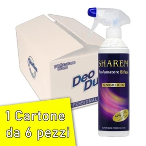 DEO DUE Profumatore Bifase SHAREM Confezione risparmio 6 PZ da 500ml durata 3 gg - Picture 1 of 2