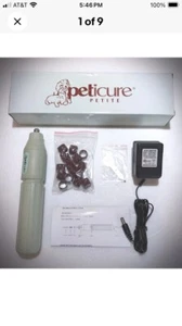 Pet Peticure Tool w/ Accessories Elite Pet Nail File For Larger Dogs - Picture 1 of 9