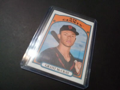 GRANT McCRAY Giants ROOKIE  📈 2021 TOPPS HERITAGE MINOR LEAGUE - Image 1 of 3