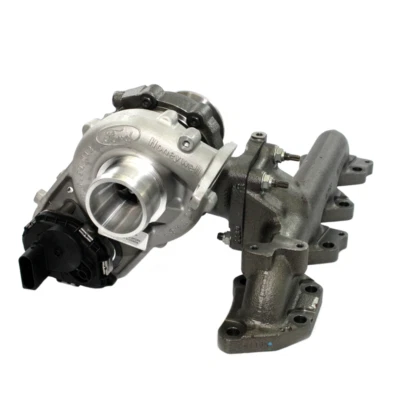 Turbolader mit Krümmer für Ford 2.0 TDCi YLF6 HG9Q6K682LA - US Version - Bild 1 von 4