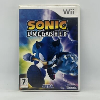 Sonic Unleashed SEGA Nintendo Wii Video Game Free Tracked Post PAL - Image 1 of 4