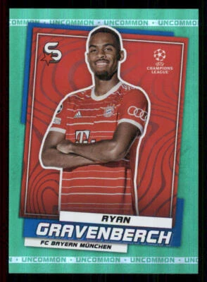2022-23 Topps UEFA Superstars Uncommon Green #99 Ryan Gravenberch - Image 1 of 2