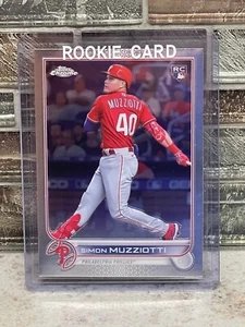 SIMON MUZZIOTTI ~ 2022 Topps Chrome Update ROOKIE #USC158 PWE - Imagen 1 de 2