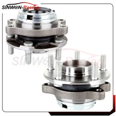 Conjunto de buje de cojinete de rueda delantera 2x para Nissan Murano 2009-2015 Quest 2011 Foto 1 de 4