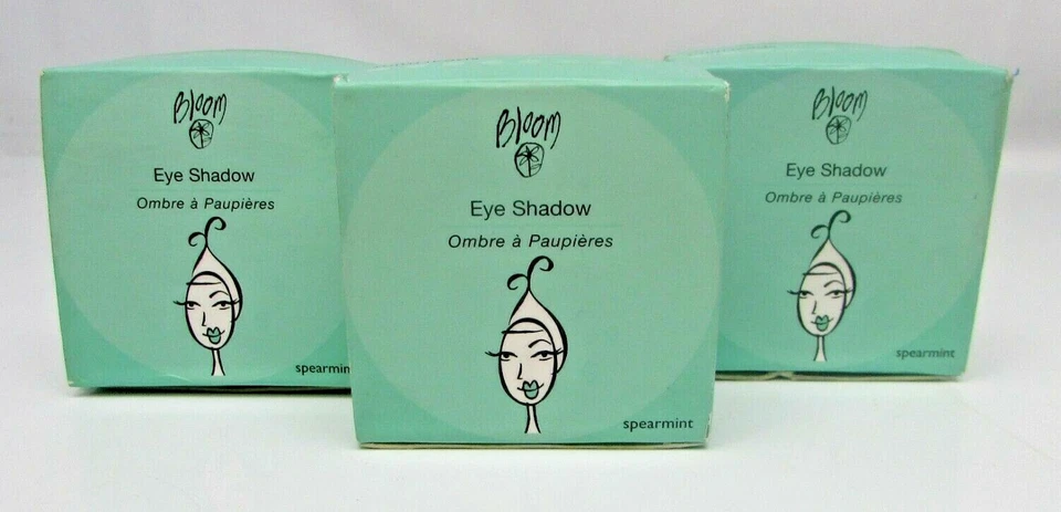 Sombra Bloom 0,1 oz hortelã pacote com 3 ver descrição NOVO - Imagem 1 de 4