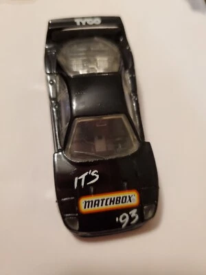 Matchbox 1993 TYCO Black Ferrari F40 It's Matchbox 93 Collectible Car  - Image 1 of 4