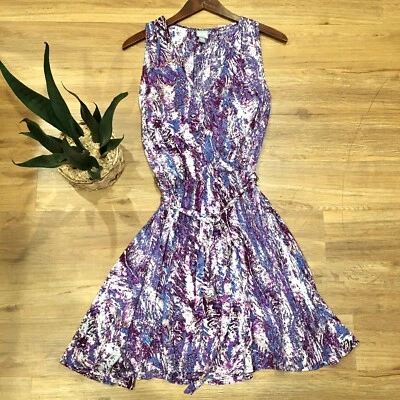 匡威 Converse One Star 多色无袖裹身连衣裙 XS 码 — 第 1/4 张图片