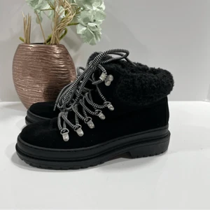 Women’s Boots Sz 7.5 Splendid Yvette Woman’s Suede Combat Lace Up NEW #F160 - Picture 1 of 7