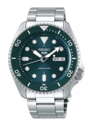 Мужские автоматические часы SEIKO 5 Sports 4R36-07G0 зеленые из Японии - Изображение 1 из 4