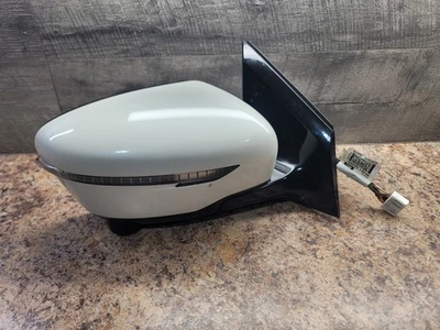 Nissan Rogue 2014-2020 lado del pasajero derecho espejo retrovisor lateral eléctrico blanco cámara térmica Foto 1 de 4