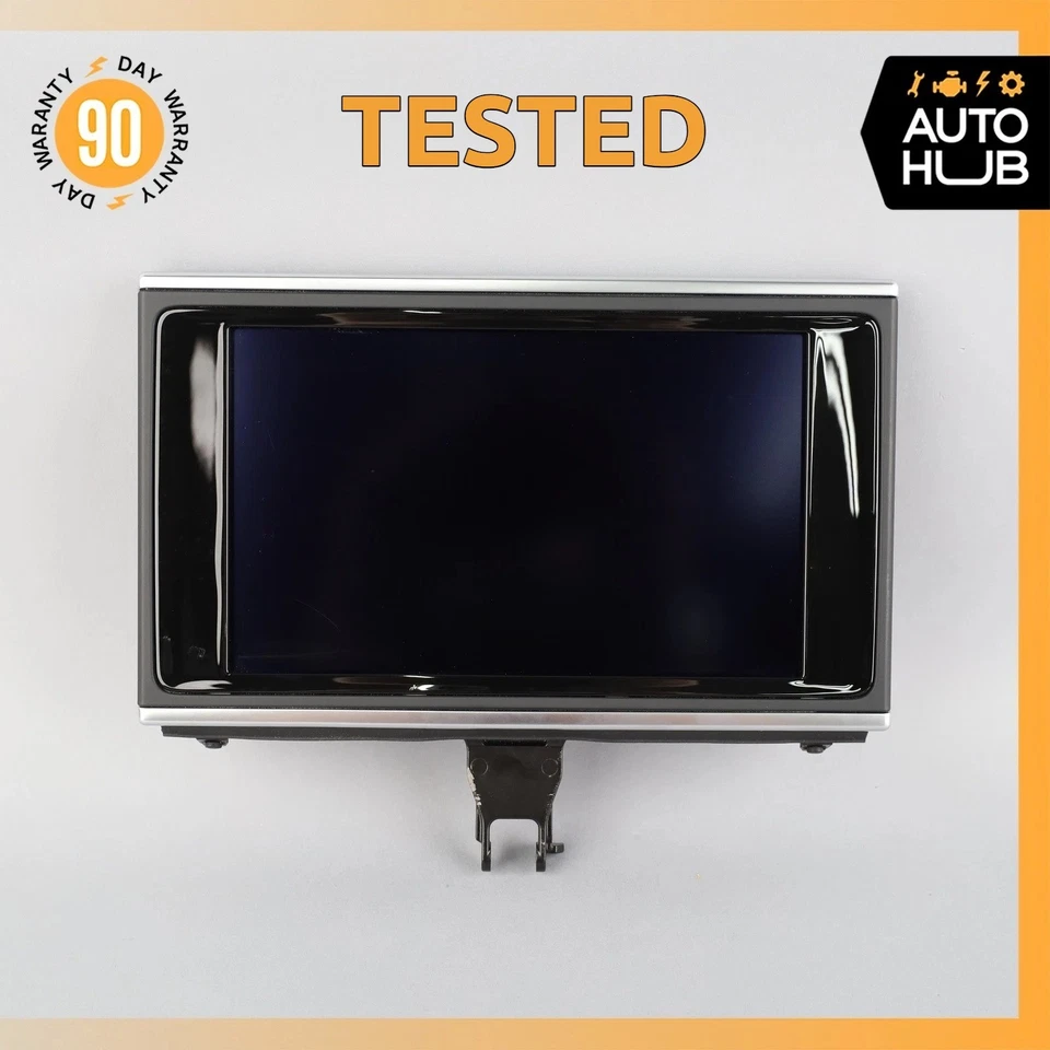 12-16 Audi C6 S6 A7 MMI Dash Multimedia Screen Monitor Display 8" 4G0919607H OEM - Image 1 of 4