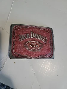 Jack Daniels No.7  Belt Buckle Pink  Enameled 2014     - Picture 1 of 5