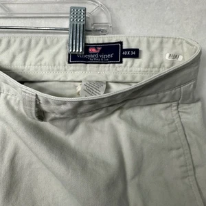 Vineyard Vines Men's Chinos Khaki Size 40x34 Straight Fit Casual Pants - Picture 1 of 5