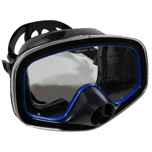 Scuba Diving Classic Free Dive Ein-Fenster Silikon gereinigte Maske, schwarz - Bild 1 von 2