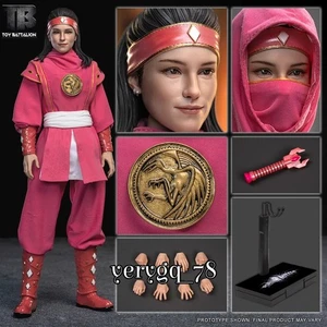 Mighty Morphin Power Rangers Ninja Pink Ranger 1/6 Actionfigur Modell Spielzeug Geschenke - Bild 1 von 12