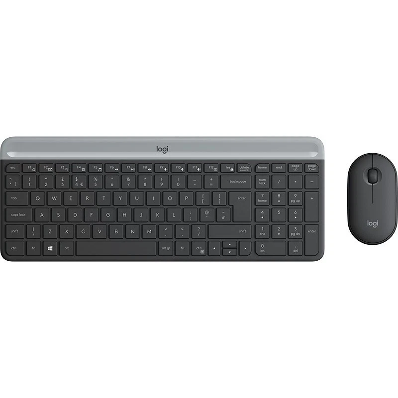 Logitech Mk470 Tastiera RF Wireless QWERTY Italiano Grafite