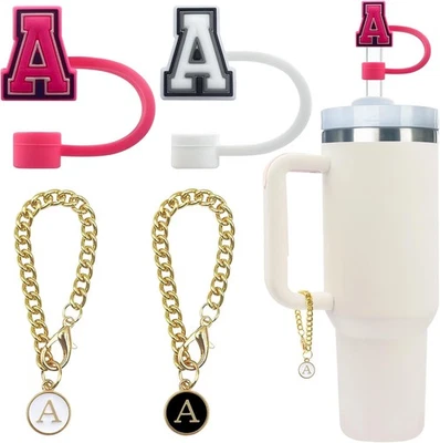 Velaco 4 PIEZAS Inicial Letra Dije Accesorios y Letra Estándar, A  Foto 1 de 4