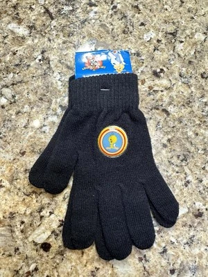 Mitones Looney Tunes Piolín Pájaro Niño Niños Niñas De Colección Años 2000 NUEVO Foto 1 de 3