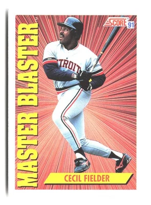 1991 Score #693 Cecil Fielder - Image 1 of 2