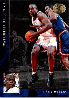 1995 Upper Deck Chris Mullin #117 Golden State Warriors Basketball Card - Image 1 of 2