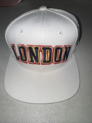 Stussy London Hat Cap Rare World Tour New Era Box Logo Japan Hype Street Sample - Image 1 of 4