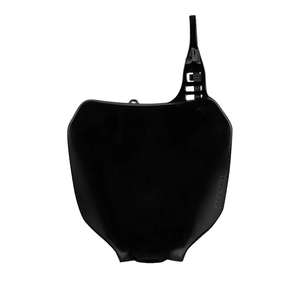 Acerbis Front Number Plate Black For YAMAHA YZ125 YZ250 YZ250F YZ426F YZ450F - Image 1 of 1