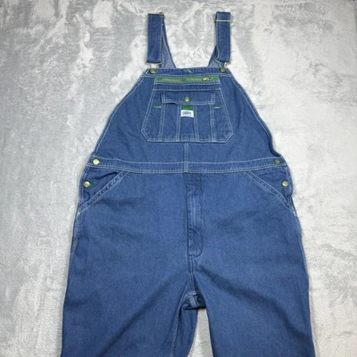 Liberty Overalls Mens 40x25 Denim Workwear Bib Carpenter Pockets Classic USA - Image 1 of 4