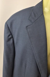 Giacca cappotto sportivo lana blu navy Canali Kei 13270 taglia 62 R EU/ 52 US - Foto 1 di 6