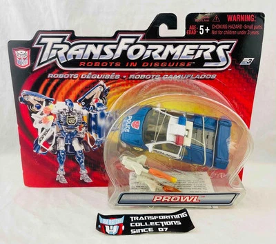Transformers 2001 RID Robots In Disguise High Speed Chaser Prowl Blue MOSC - Image 1 of 2