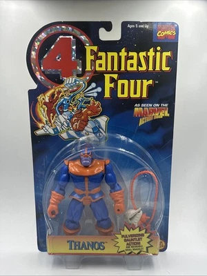 ToyBiz Marvel Comics Fantastic Four: Thanos Action Figure 1995 - Free Postage - Image 1 of 4