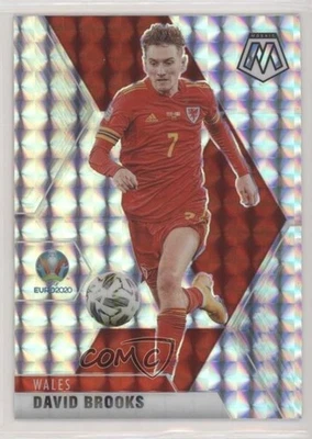 2021 Panini Mosaic UEFA Euro 2020 Silver Mosaic Prizm David Brooks #195 - Image 1 of 2