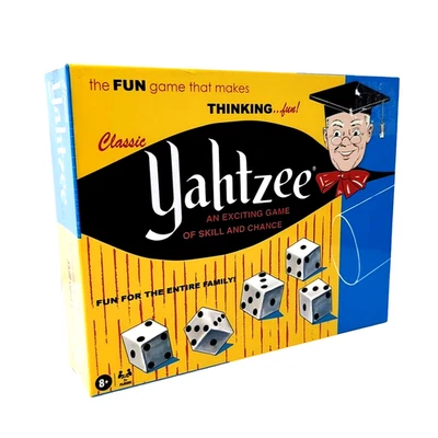 Yahtzee Classic Exciting Dice Game Of Skill and Chance New Sealed Retro - Image 1 of 3