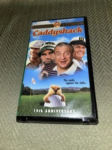 New Caddyshack 19th Anniversary Plastic Case VHS Tape Excellent - Picture 1 of 4