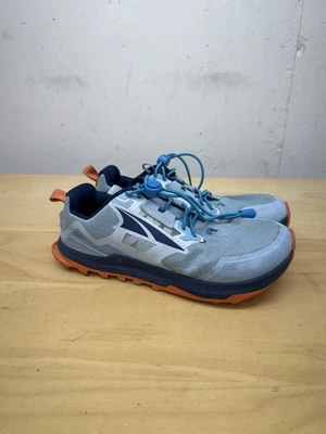 Altra Lone Peak 7 AL0A7R7G480 Women's 7.5 Trail Running Shoes Blue Orange - Image 1 of 4