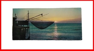 cartolina riviera romagnola formato sottile anni 60 viaggiata postcard a colori - Bild 1 von 2