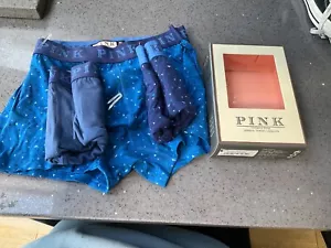 Thomas Pink Trunks men 3 pack medium blue Garlston U5_7075_TP BNIB - Picture 1 of 5